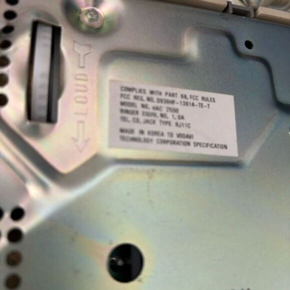 Starplus Vintage Beige Pushbutton Telephone *Works* - Picture 6 of 7